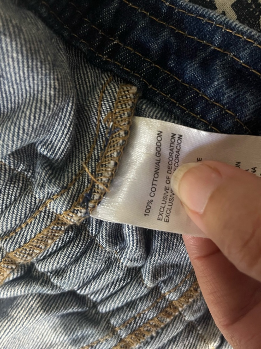 🎇 100% Cotton GB Girls Denim Blue Jean Jacket for Toddlers Size 3T 🧨🎆 - Picture 6 of 8